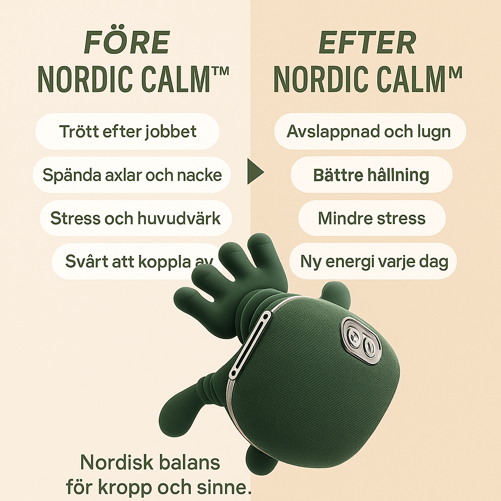 Nordic Calm™ - Smart helkroppsmassagerare